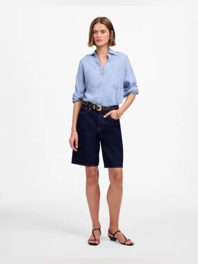 Madewell 1997 Denim Bermuda Short in Bronxville Wash